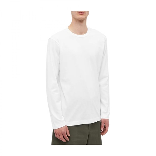 Comme des Garçons, Logo T-Shirt Biały, male, 460.00PLN