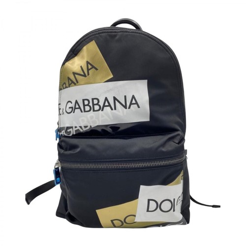 Dolce & Gabbana, Backpack Czarny, female, 3144.00PLN