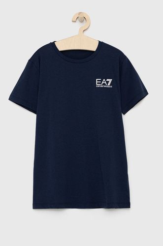 EA7 Emporio Armani T-shirt bawełniany dziecięcy 109.99PLN