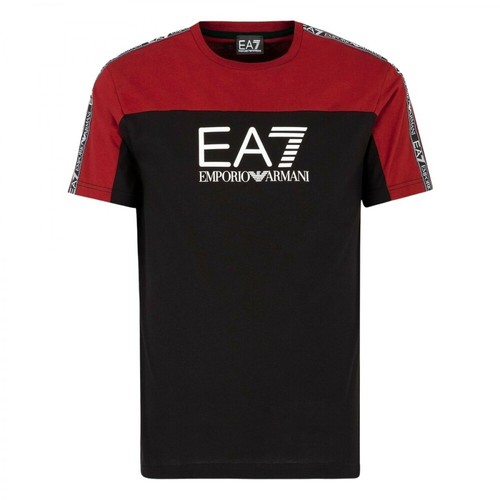 Emporio Armani, T-shirt Czerwony, male, 394.00PLN