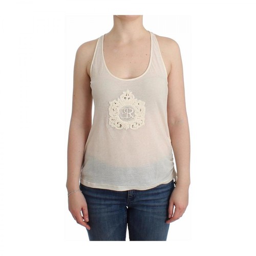 Ermanno Scervino, T-shirt Beżowy, female, 389.49PLN