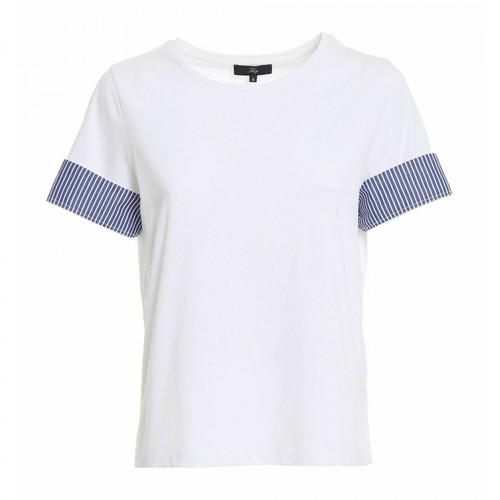 Fay, T-Shirt Biały, female, 580.00PLN