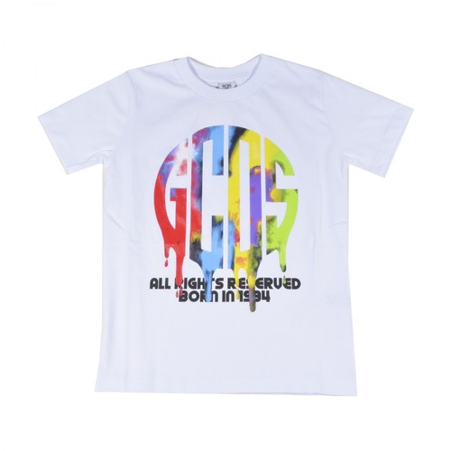 Gcds, T-shirt Biały, unisex, 238.00PLN