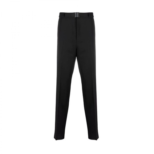 Givenchy, Belted Tailored Trousers Czarny, male, 4326.00PLN