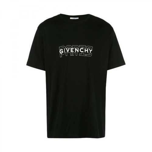 Givenchy, T-shirt Paris Czarny, male, 1619.00PLN