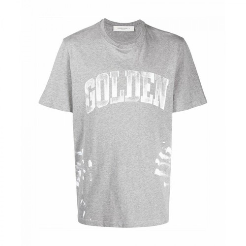 Golden Goose, T-shirt Szary, male, 593.00PLN