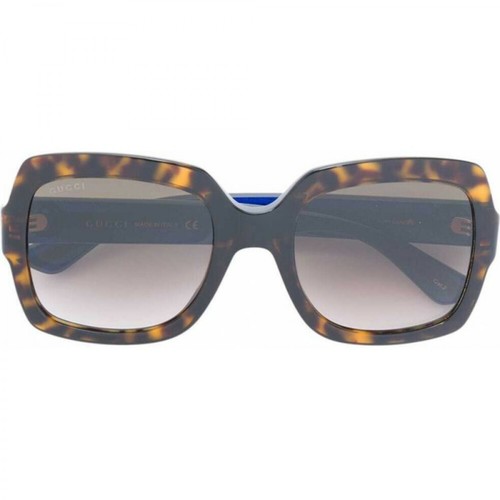 Gucci, Gg0036S Sunglasses Niebieski, female, 985.00PLN