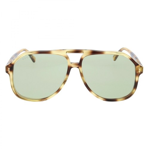 Gucci, Sunglasses Gg1042S Zielony, female, 1343.00PLN