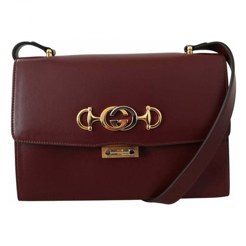 Gucci, Zumi Shoulder Bag Czerwony, female, 13157.94PLN
