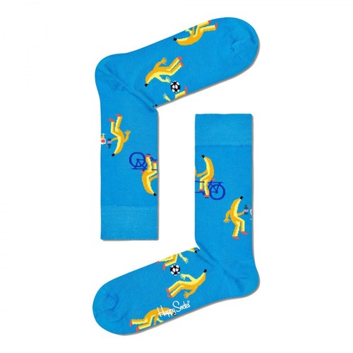 Happy Socks, Calcetines Going Bananas Niebieski, unisex, 200.17PLN