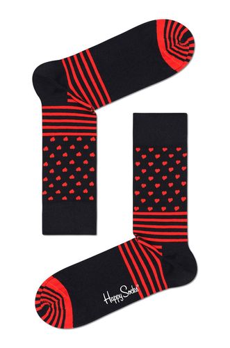 Happy Socks - Skarpetki Stripes And Heart 19.90PLN