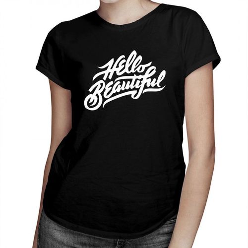 Hello Beautiful - damska koszulka z nadrukiem 69.00PLN