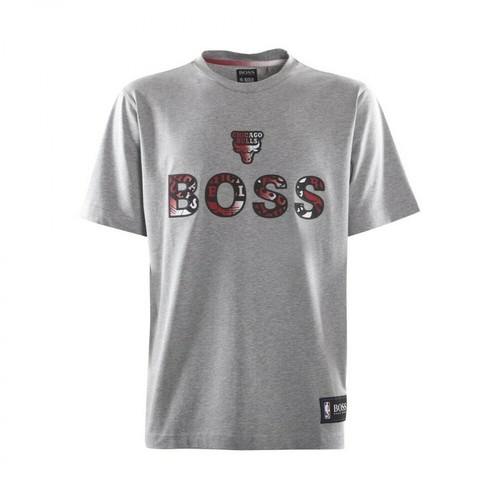 Hugo Boss, T-shirt Szary, male, 320.00PLN