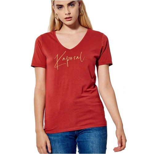 Kaporal, T-Shirt Czerwony, female, 110.00PLN