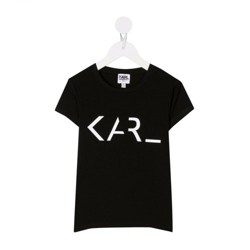 Karl Lagerfeld, T-shirt Czarny, male, 143.00PLN