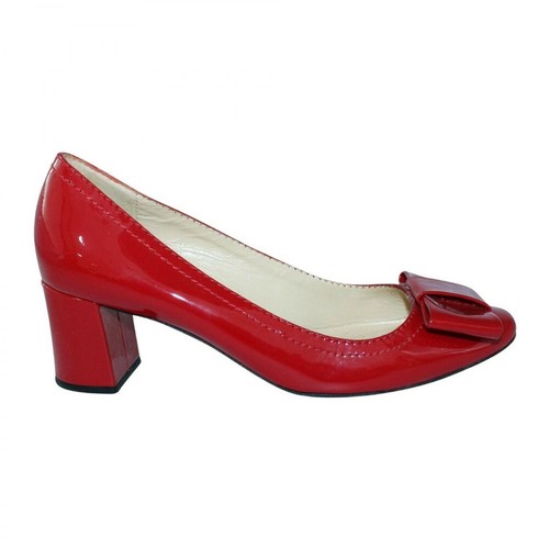 Kate Spade Pre-owned, Patent Leather Block Heels - Pre Owned Condition Good Czerwony, female, 1050.45PLN