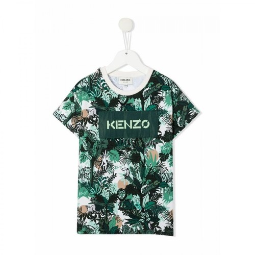 Kenzo, T-Shirt Zielony, male, 295.19PLN