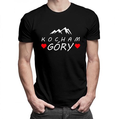 Kocham góry - męska koszulka z nadrukiem 69.00PLN