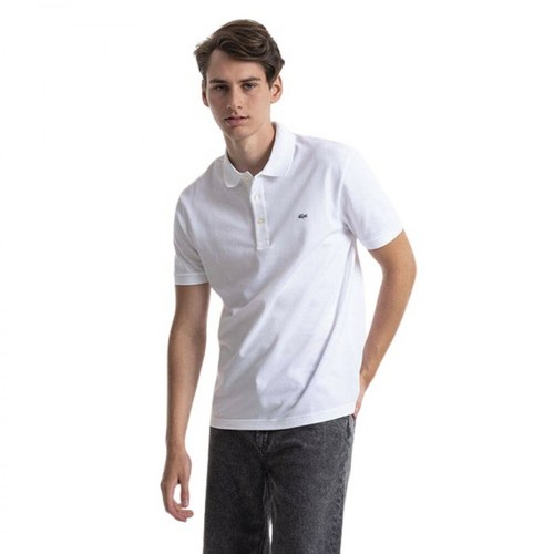 Lacoste, Koszulka męska Polo Erkek Slim Fit Ph4014 001 3 Biały, male, 366.85PLN