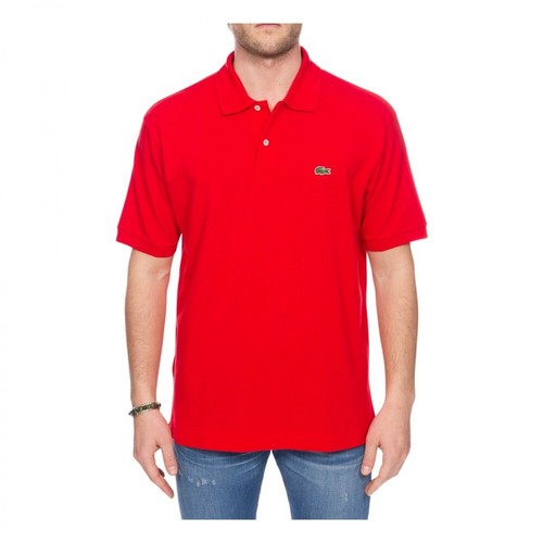 Lacoste, T-shirt Czerwony, male, 456.00PLN