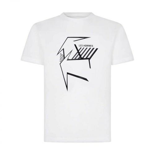 Les Hommes, T-Shirt Biały, male, 510.64PLN
