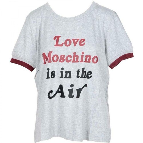 Love Moschino, T-Shirt Szary, female, 428.83PLN
