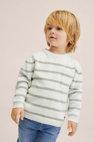 Mango Kids sweter bawełniany dziecięcy Cooper 69.99PLN