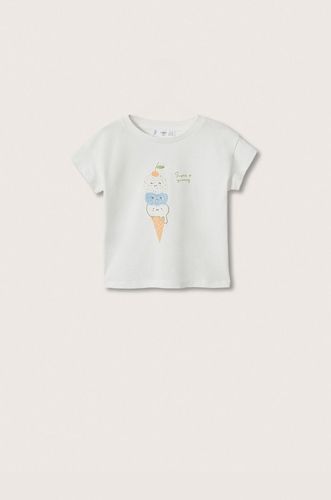 Mango Kids t-shirt bawełniany dziecięcy Yummy 25.99PLN