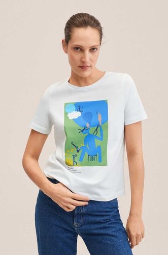 Mango t-shirt bawełniany Pswoman1 69.99PLN