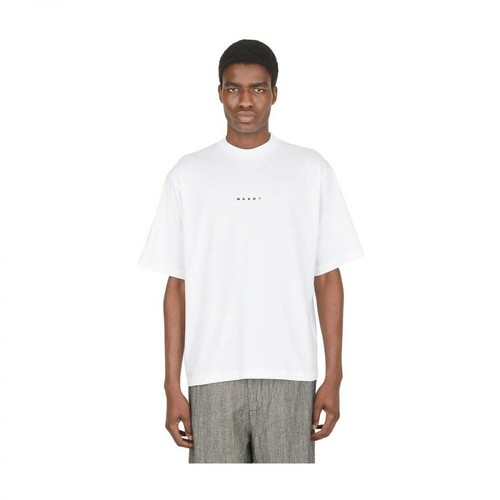 Marni, T-Shirt Biały, male, 1065.00PLN
