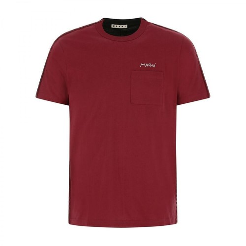 Marni, T-Shirt Czerwony, male, 867.00PLN