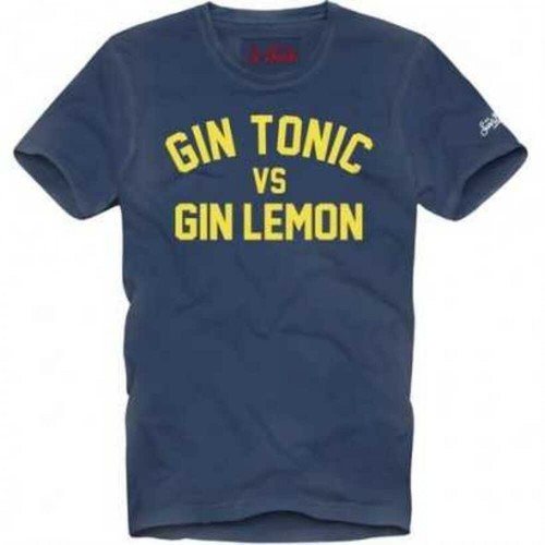 MC2 Saint Barth, Arnott Tonic Lemon 61 T-shirt Niebieski, male, 217.69PLN