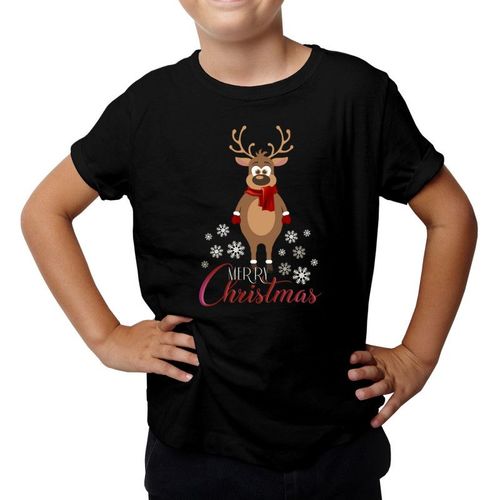 Merry Christmas - reniferek - koszulka dziecięca z nadrukiem 49.00PLN