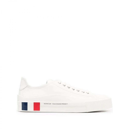 Moncler, Sneakers Glisserie Biały, male, 2247.99PLN
