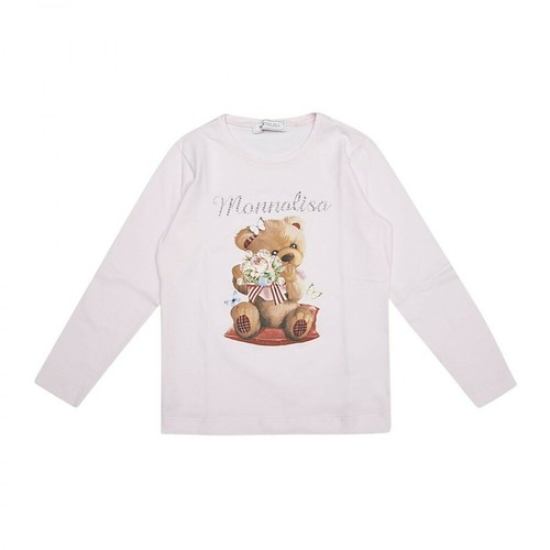 Monnalisa, T-shirt Różowy, female, 187.00PLN