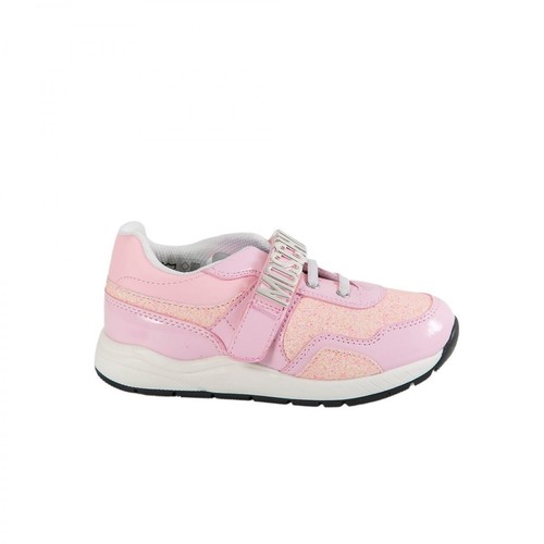 Moschino, 26200 Sneakers Różowy, female, 832.00PLN