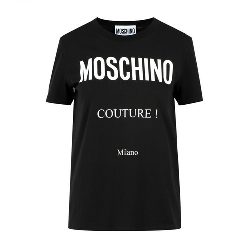 Moschino, T-shirt Czarny, female, 1517.00PLN