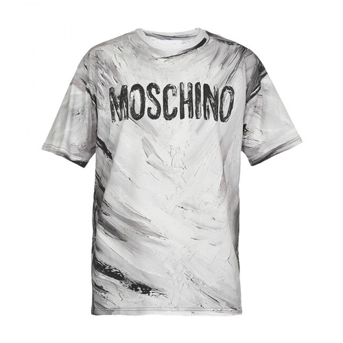 Moschino, T-shirt Szary, male, 1197.00PLN