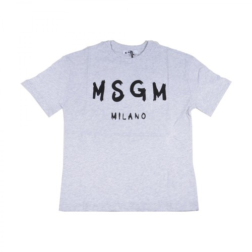 Msgm, T-shirt Szary, female, 133.00PLN