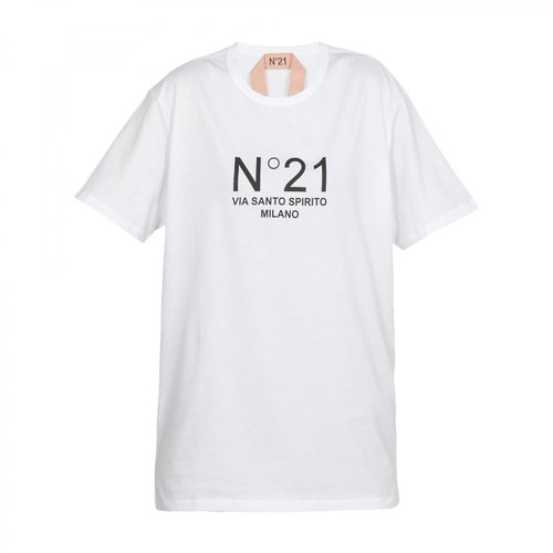 N21, N°21 T-shirt White Biały, female, 531.00PLN