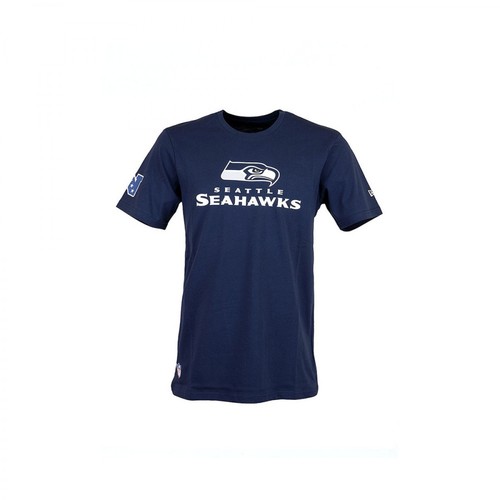 New Era, T-shirt Niebieski, male, 315.00PLN