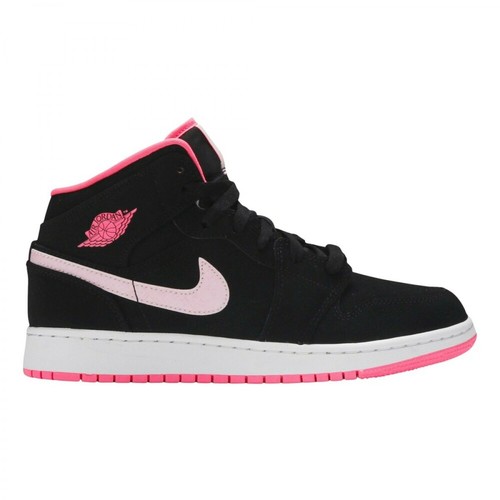 Nike, Air Jordan 1 Mid Sneakers Czarny, female, 1465.00PLN