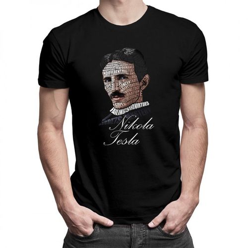 Nikola Tesla - męska koszulka z nadrukiem 69.00PLN