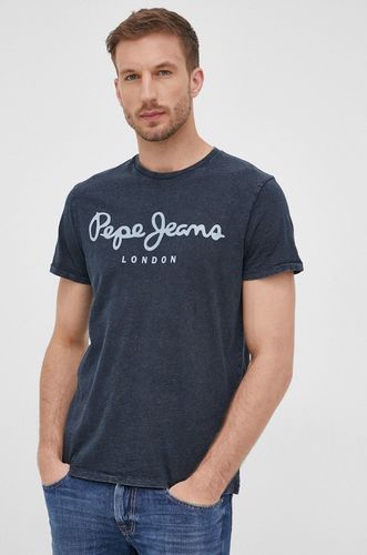 Pepe Jeans t-shirt bawełniany ESSENTIAL DENIM TEE N 119.99PLN
