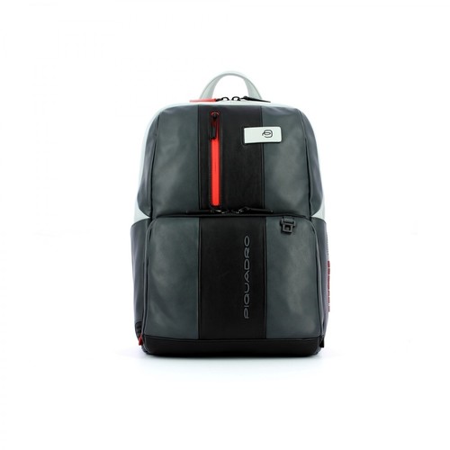 Piquadro, Urban backpack for PC / iPad® 14.0 with Rfid Szary, male, 1444.00PLN