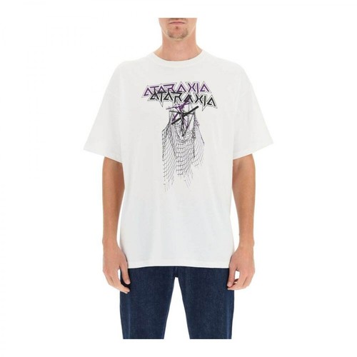 Raf Simons, t-shirt Biały, male, 1235.00PLN