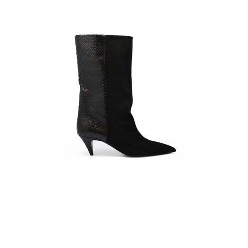 Saint Laurent, Charlotte 55 ankle boots Czarny, female, 5099.00PLN