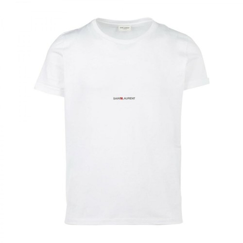 Saint Laurent, T-Shirt Biały, male, 1346.00PLN
