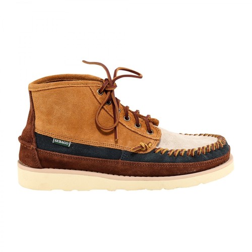 Sebago, Shoes Laced 7001Hh0 Beżowy, male, 1047.23PLN