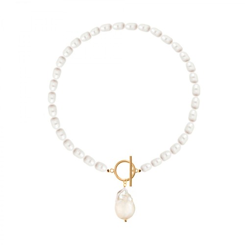 Stag jewels, Choker Anouk Pearl Żółty, female, 599.00PLN
